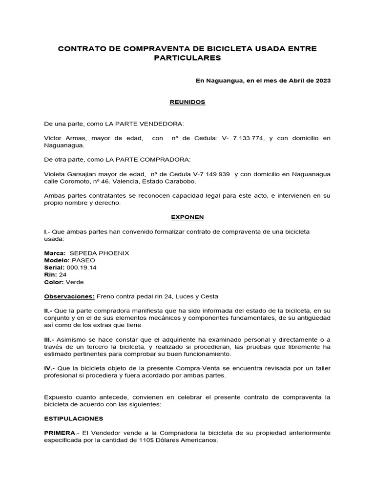 contrato-compraventa-bicicleta-pdf