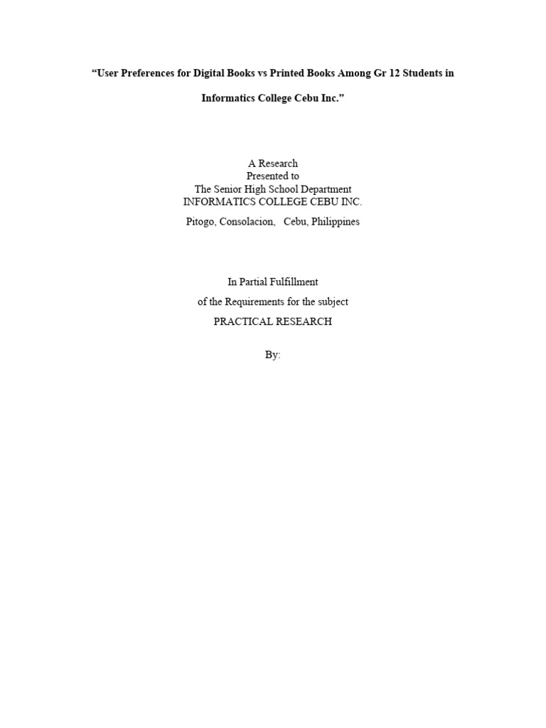 digitalbooksvsprintedbooks13q PDF Survey Methodology Books