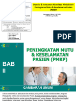 Standar Akreditasi Klinik Bab II - LMG 1 Juli 2023