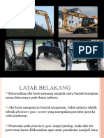 Perawatan Final Drive Excavator