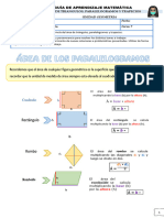 GUÍA DE APRENDIZAJE MATEMÁTICA Areas 7°