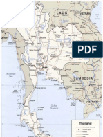 Map of Thailand (Politic)