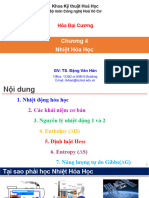 Chương 4 - Nhiệt Động Hóa Học - Updated 10-11-2023