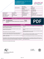 Inborn Errors of Metabolism (Iem) Summary Report: Sr. No. Test Methodology Result Test Type