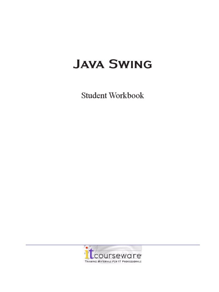 Webswing | PDF | Class (Computer Programming) | Method (Computer ...