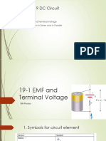 19.1 EMF and Terminal Voltage