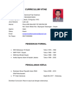 Curriculum Vitae Fajri