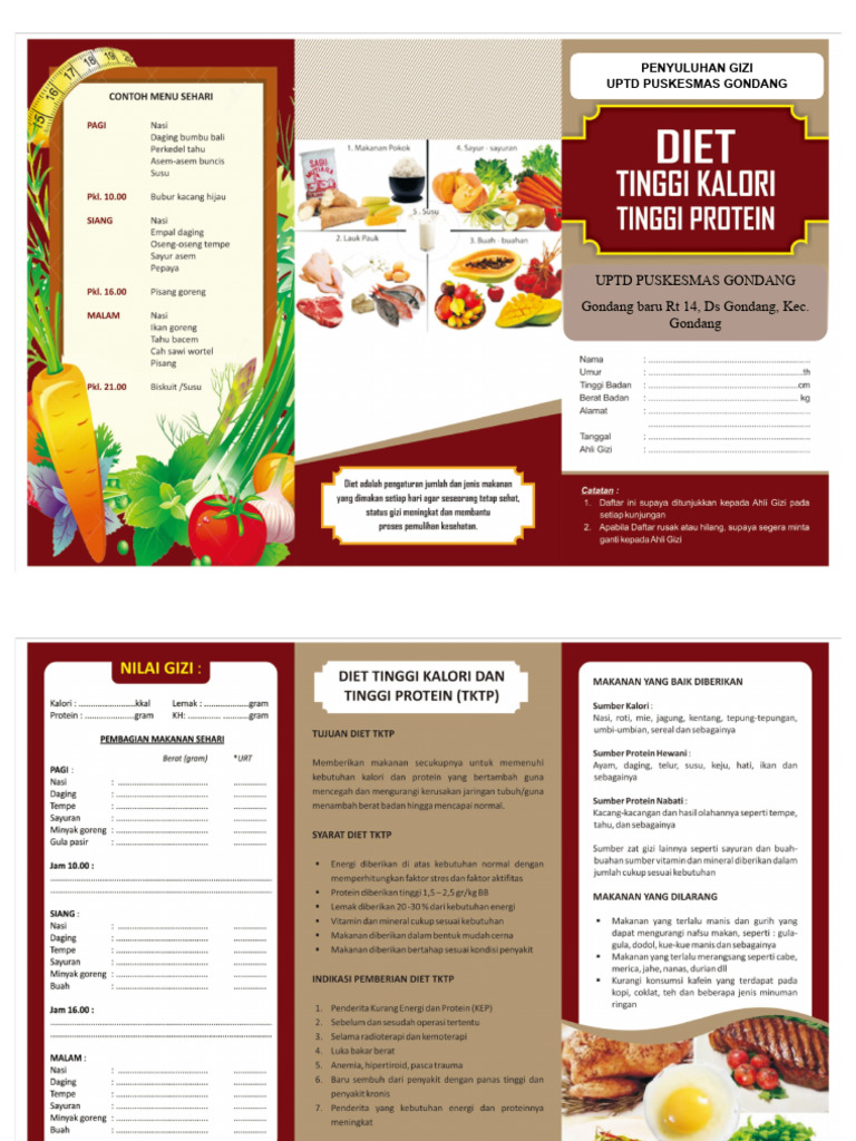 Diet TKTP | PDF