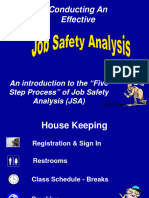 Job Safety Analysis