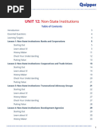 UCSP Unit 12 Non State Institutions