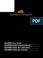 Notice Recepteur Spektrum AR10000