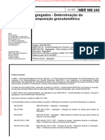 NBR NM 248 - Agegados - Determinação Da Composição Granulométrica