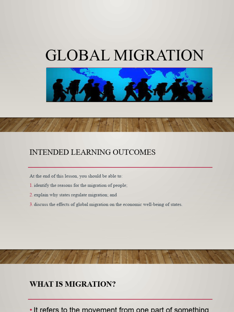 Understanding Global Migration Dynamics | PDF | Human Migration ...