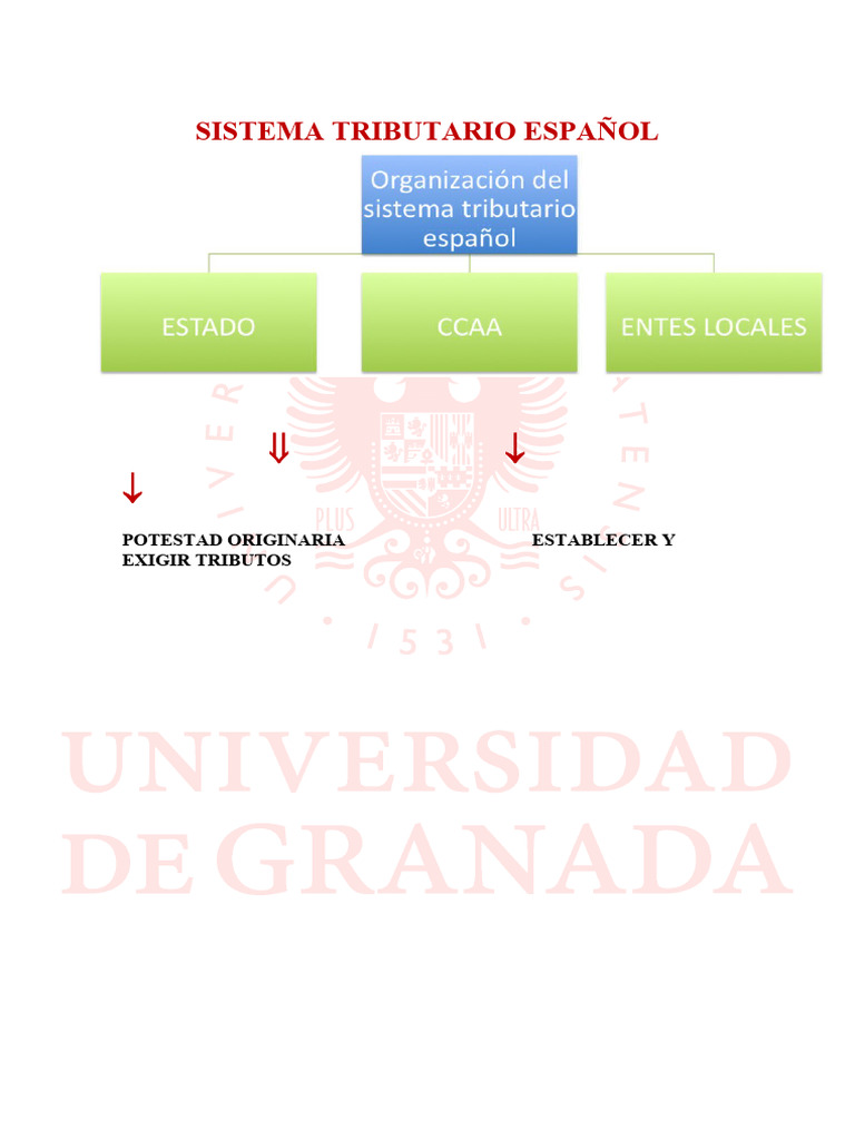 Sistema Tributario Español: Estructura y Tipos | PDF