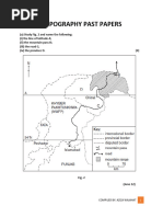 Topography of Pakistan: O Level Notes | PDF | Indus River | Stream
