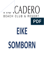 RECOGIDA - Eike Somborn