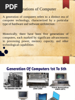 Gen of Computers