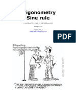 Trigonometry Sine Rule: A Webquest For Grade 12 A-E (Mathematics) Designed by Maahlo M.M.P
