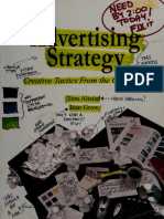 Advertising Strategy Creative Tactics