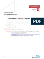 B2 Preparer Une Etude de Marche Enseignant