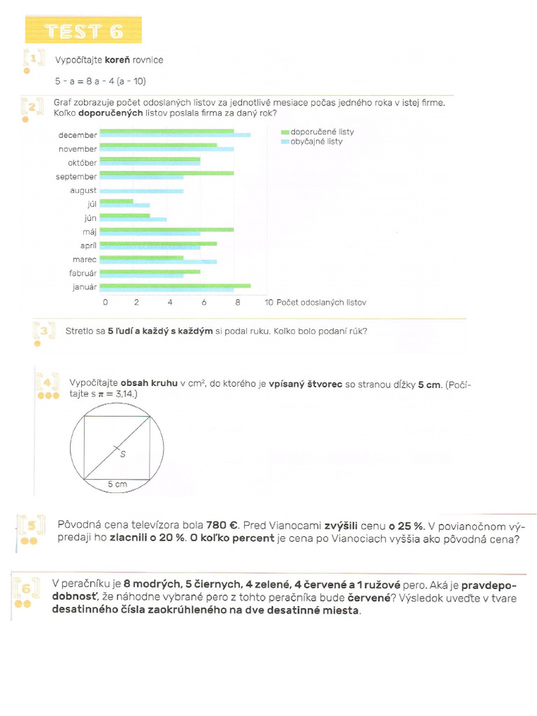 Test 6 | PDF