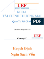 UEF - Quan Tri Tai Chinh - Chuong 7