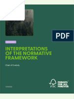 FSC - Interpretations - Chain of Custody - 2022 09 15