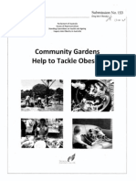 Community Gardens Help to Tackle Obesity