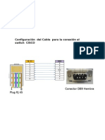 Configuracion Cable para Cisco