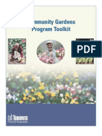 Community Gardens Program Toolkit - Toronto Parks