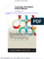 Full Download Database Processing 12th Edition Kroenke Solutions Manual