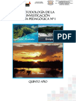 Guía N°1 Proyecto de Investigación 5to Año Prof Elizabeth Pacheco