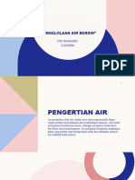 Pengelolaan Air Bersih