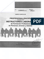 PROYECTO - Profesionalización de Instructores Laborales