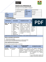 Sesión de Aprendizaje de Educacion Fisica 15-12-2023