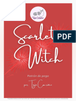 Patrón Oficial Scarlet Witch - Teje Cariño