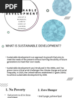 Sustainable Development