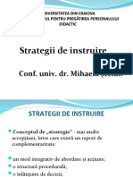 5. Strategii de instruire