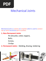 Mechanical Joints