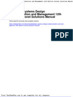 Full Download Database Systems Design Implementation and Management 12th Edition Coronel Solutions Manual