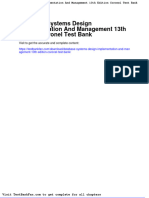 Full Download Database Systems Design Implementation and Management 13th Edition Coronel Test Bank