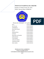 Makalah Pendapatan Nasional Dua Sektor