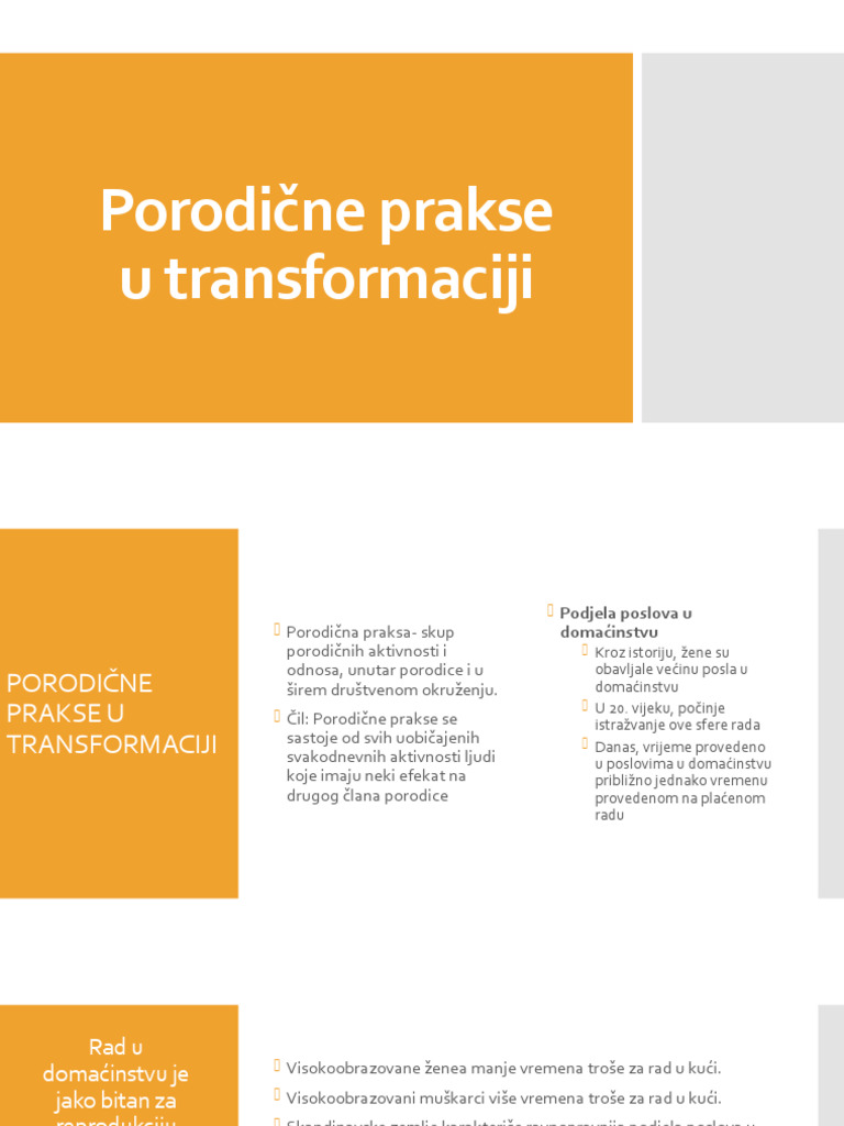 Prezentacija - Porodična Praksa | PDF