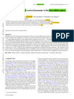 No Need For Dark Matter-Resolved Kinematics of The Ultra-Diffuse Galaxy - Dic. 2021