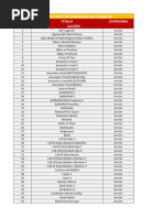 Catálogo de Juegos Retro y Consolas | PDF | Juego de azar