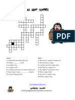 Vampires Crossword