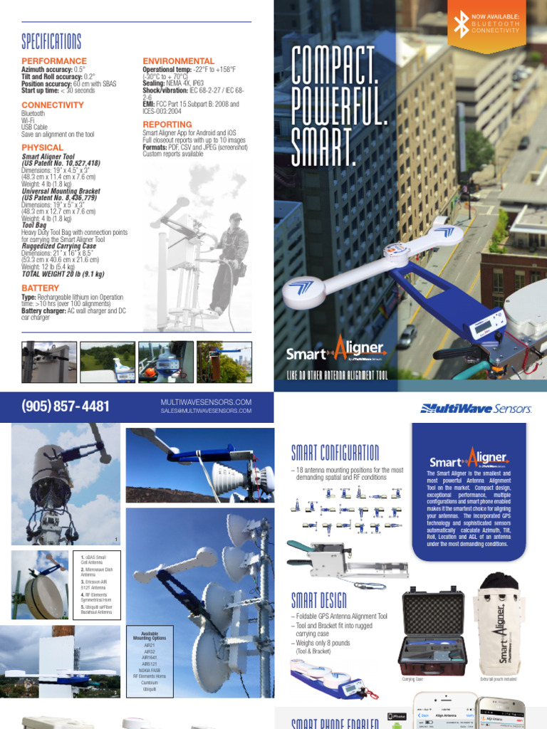 Outil Smart Aligner pour Antennes | PDF