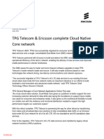 MediaRelease TPGTelecom&EricssonCompleteCloudNative