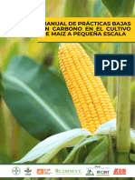 Manual de Prácticas Bajas en Carbono en El Cultivo de Maíz A Pequeña Escala