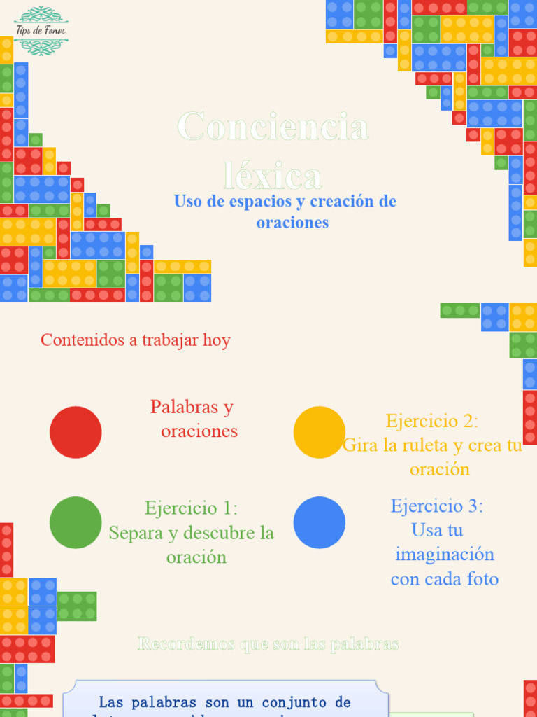 Creación de Oraciones y Palabras | PDF | Artes del Lenguaje y Comunicación
